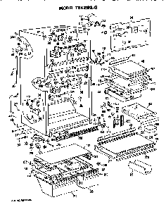 Part Location Diagram of WR1X1764 GE CLIP ID