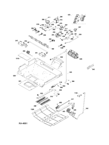 Part Location Diagram of WB1X1189 GE DISCONTINUED