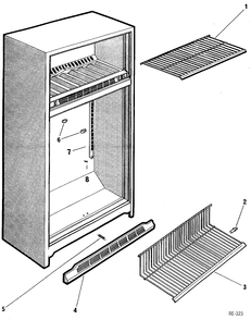 Part Location Diagram of WR2M2289 GE NO LONGER AVAILABLE