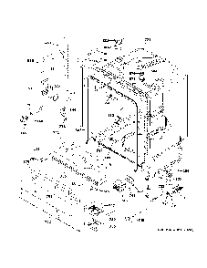 Part Location Diagram of WD21X26860 GE DC Harness Assembly