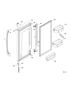 Part Location Diagram of WR01L00130 GE BASEPLATE STUD & WHL Assembly