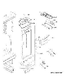 Fresh food section Diagram and Parts List for GFE26JYMKFFS  General Electric Refrigerator