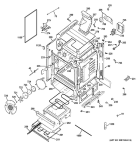 Body Parts Diagram and Parts List for CGS975SED4SS  General Electric Range