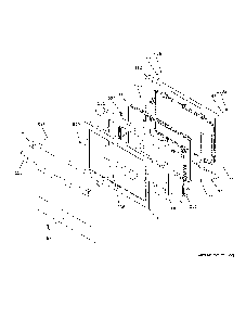 Part Location Diagram of WB56X43366 GE OUTER DOOR W/ LOGO-STAINLESS