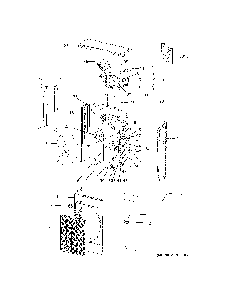 Room Air Conditioner Diagram and Parts List for ASH436JCDDA1  General Electric Air Conditioner