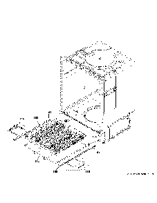 Body parts 2 Diagram and Parts List for GDF630PMM5ES  General Electric Dishwasher