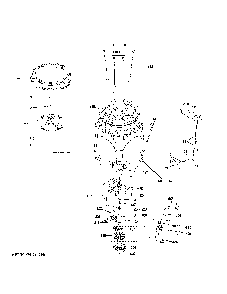 Tub And Motor Diagram and Parts List for PTW700BST0WS  General Electric Washer