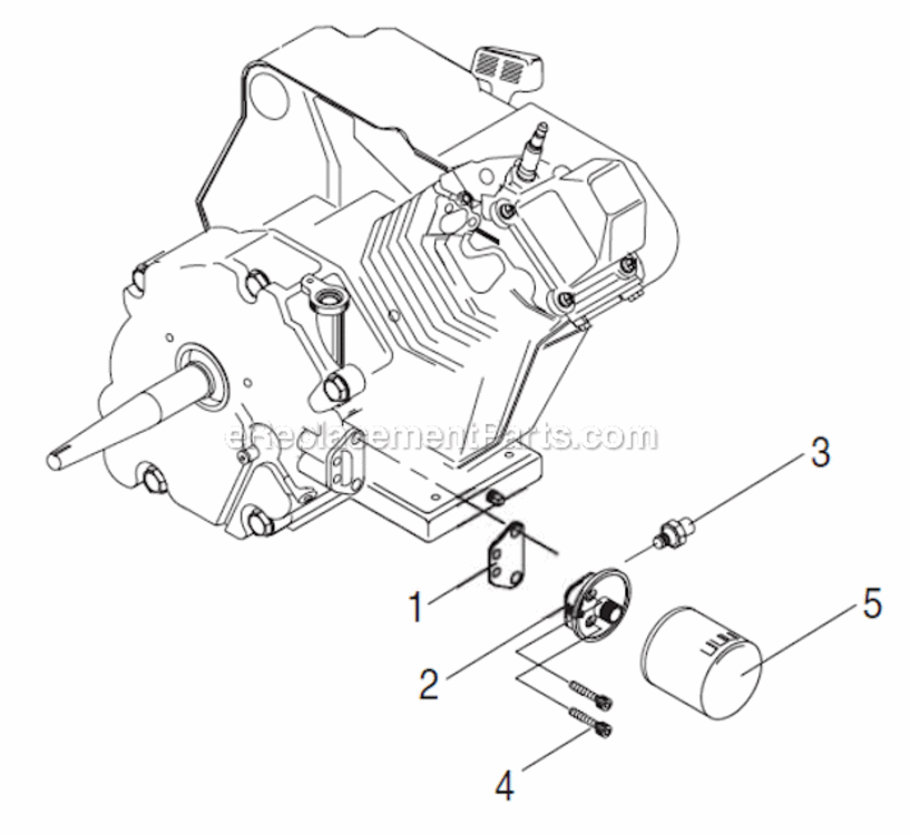Page C Diagram and Parts List for 0042761  Generac Generator
