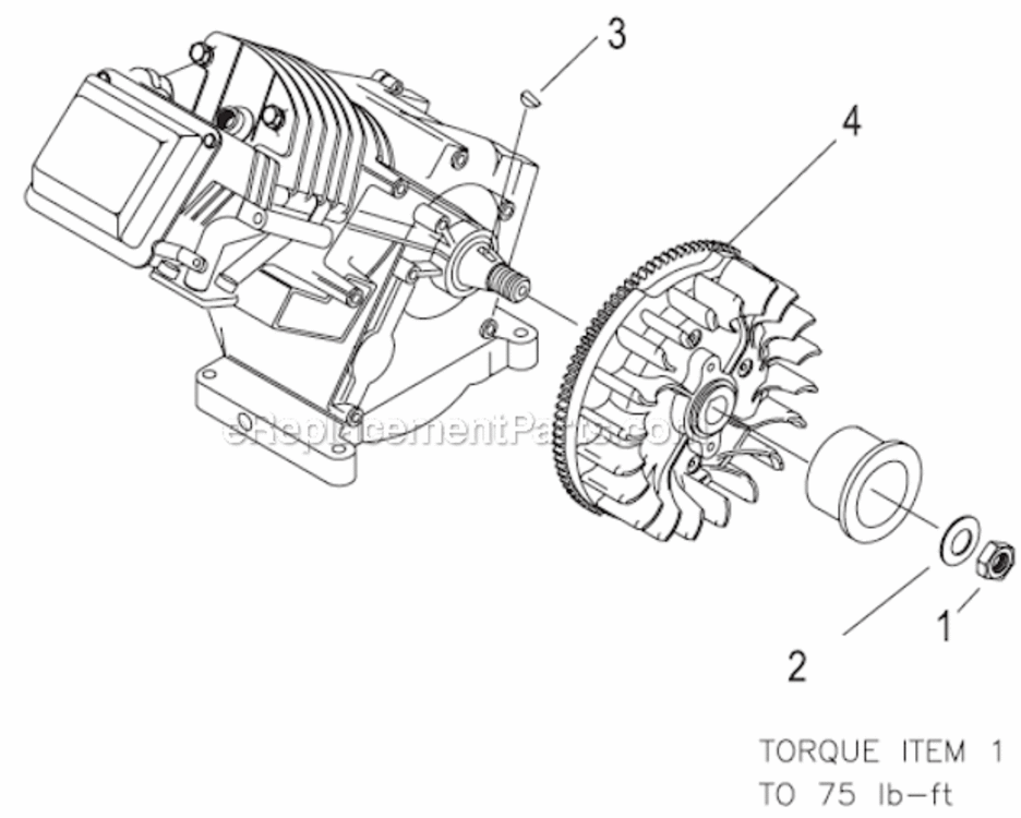 Page D Diagram and Parts List for 0042761  Generac Generator