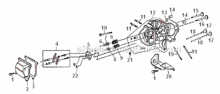 Page B Diagram and Parts List for 0057900  Generac Generator