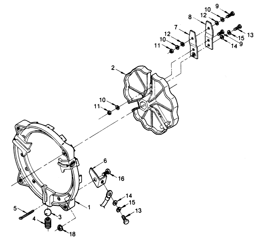 Amperage Selector Switch Diagram and Parts List for 1009-C  Generac Welder