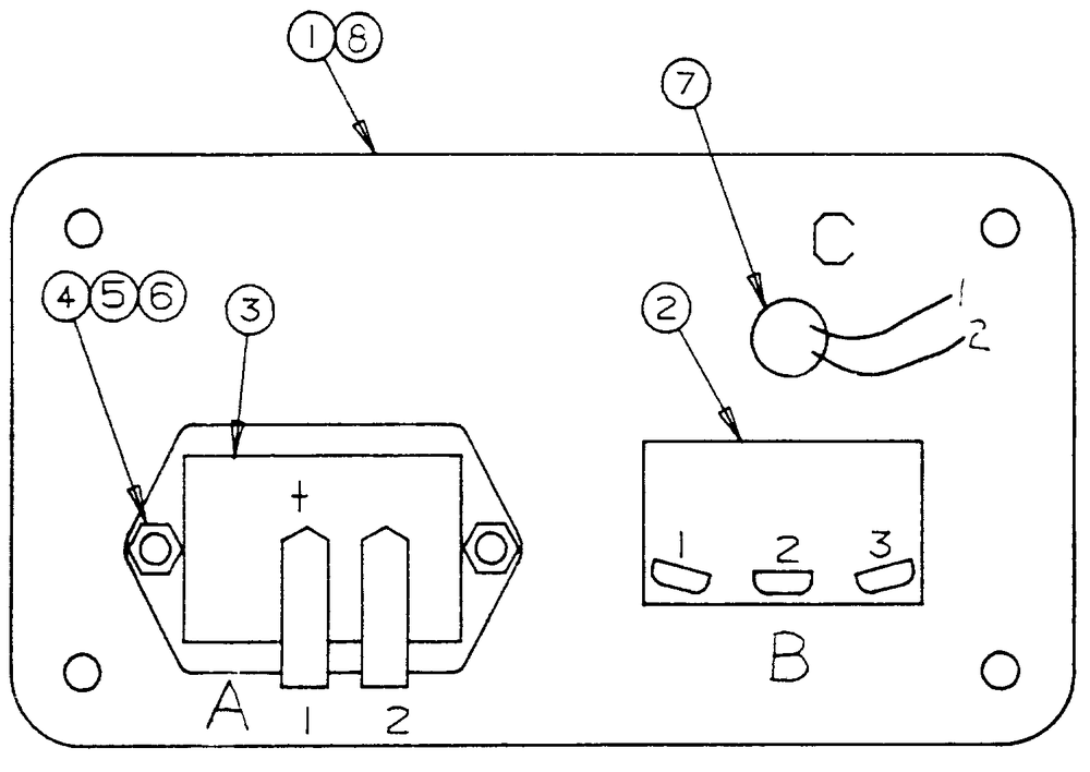 Repair Parts Diagram and Parts List for 9043-0  Generac Generator