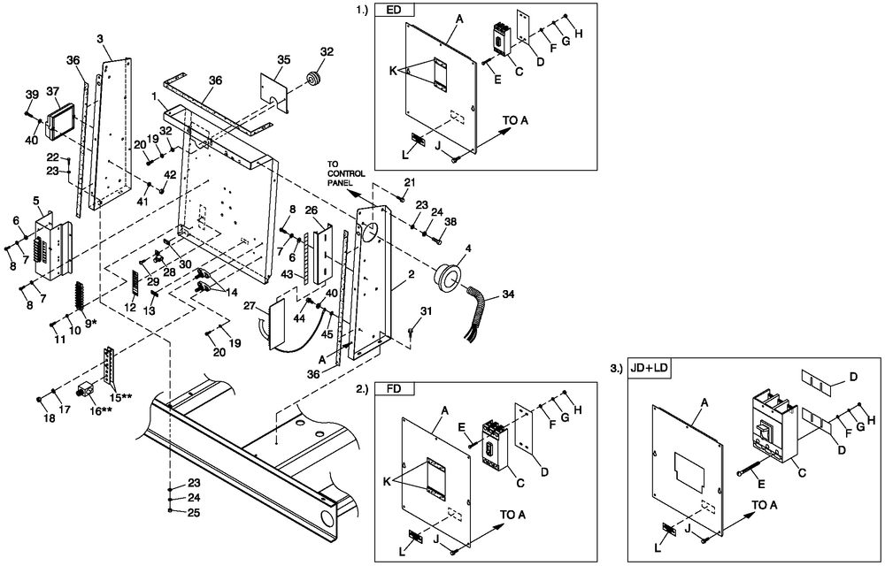 Cpl C3 H Control Diagram and Parts List for QT04554ANNNA (4501308 - 4636811)(2006) Generac Generator
