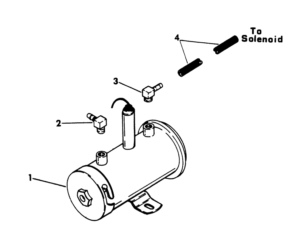 Fuel Pump Diagram and Parts List for 6614-0  Generac Generator