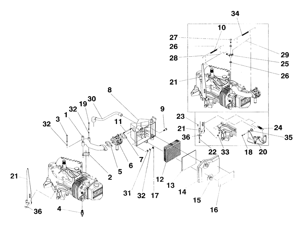 Gn-410 Engine Accessories Diagram and Parts List for 4077-1  Generac Generator