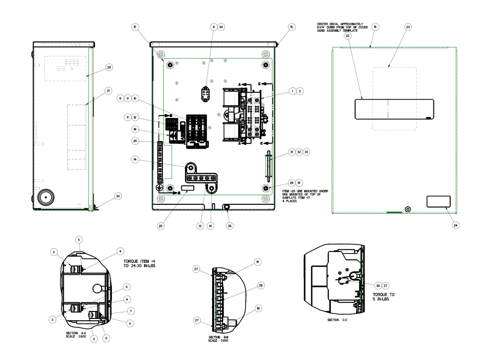 Fig-0 Diagram and Parts List for RTSP100A3  Generac Generator