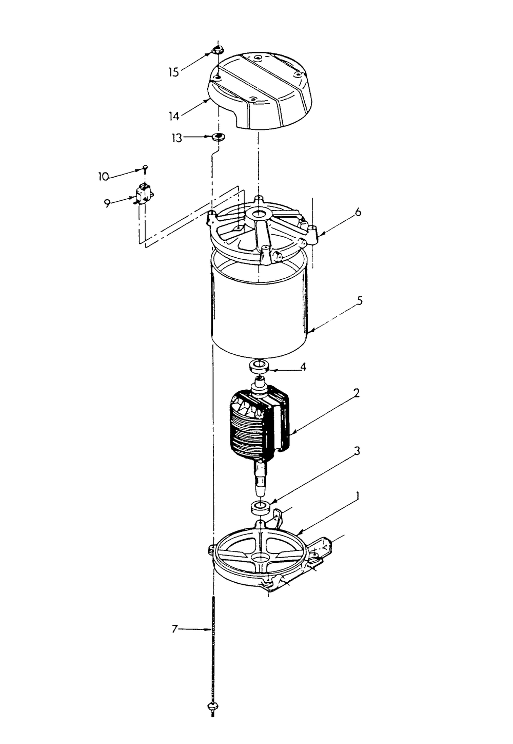 Generator Diagram and Parts List for 9428-1  Generac Generator