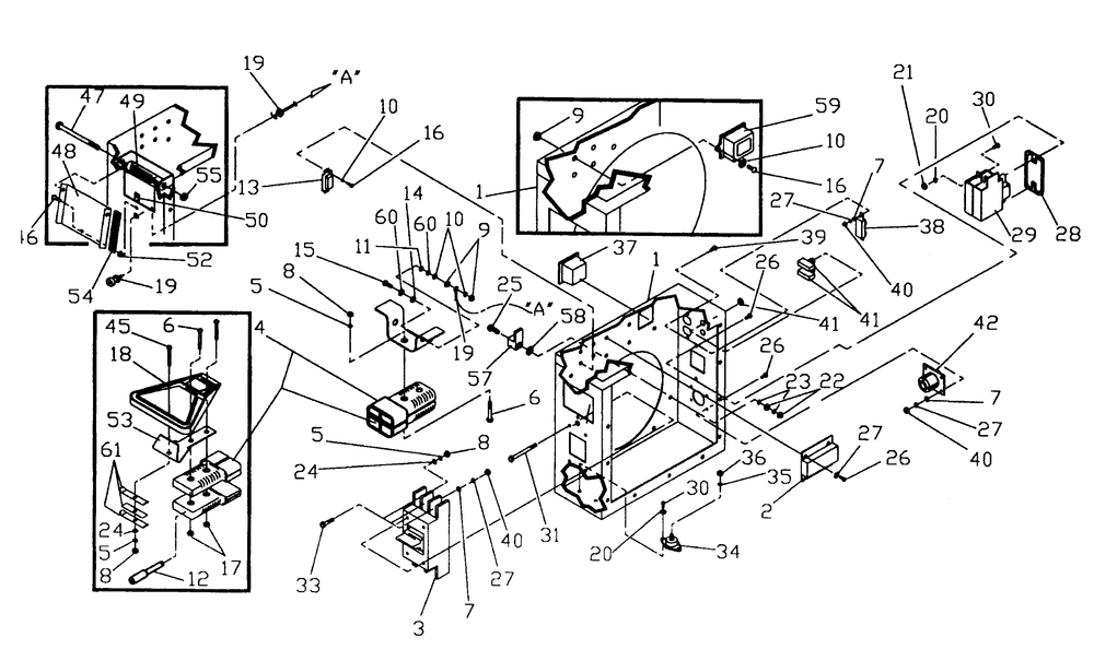 Control Panel Diagram and Parts List for 9566-3  Generac Generator