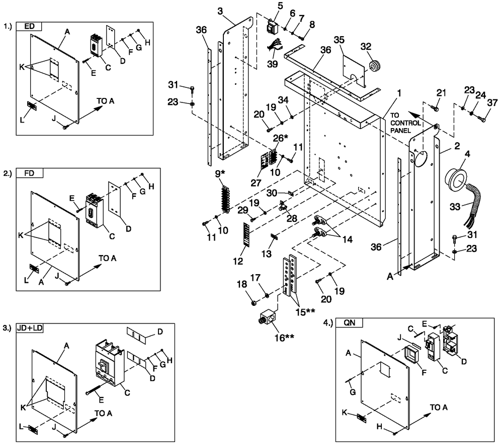 Cpl C2&c4 Flex Hsb Diagram and Parts List for ST04524ANSN (5509894 - 5644769)(2009) Generac Generator