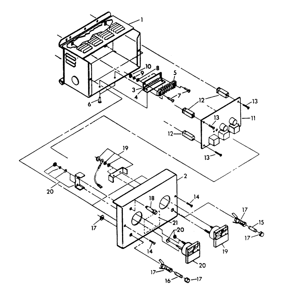 Battery Charger Diagram and Parts List for 9604-1  Generac Generator