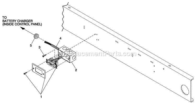 120v Util Conn Lqt Diagram and Parts List for QT07068GVSNA (6168590)(2010) Generac Generator