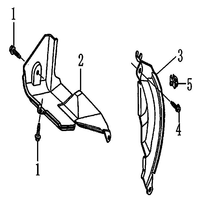 Shrouds Diagram and Parts List for 0065490 (9137065 - 9924595)(2015) Generac Generator