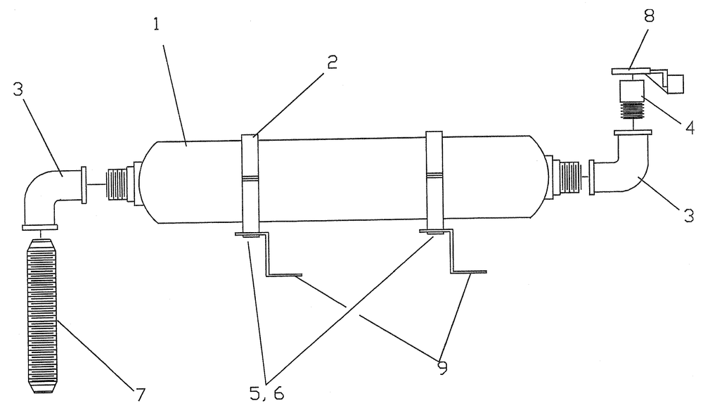Muffler Diagram and Parts List for 0009152 (2172973 - 3218293)(2014) Generac Generator