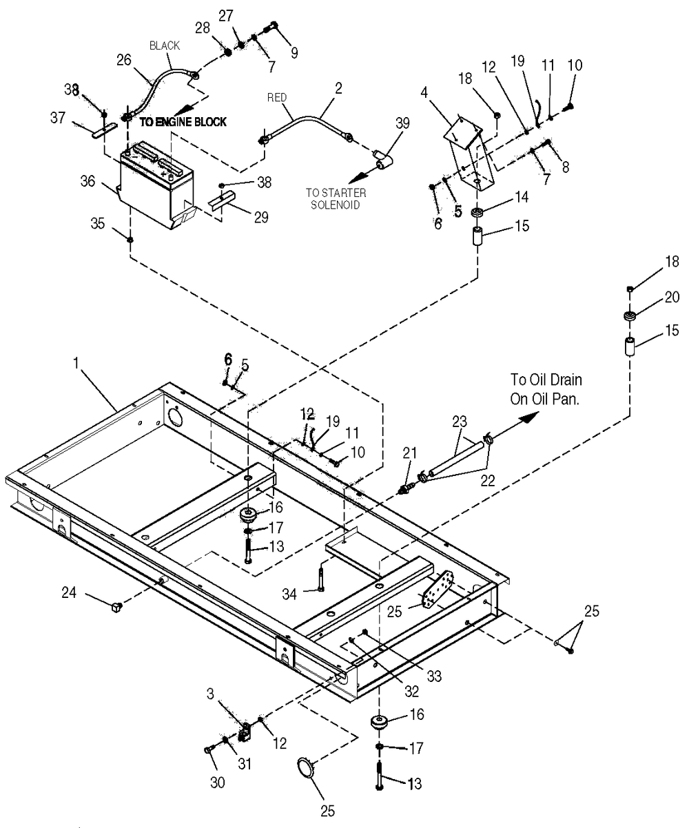 Base Diagram and Parts List for 0047481 (3768061 - 3813080)(2003) Generac Generator