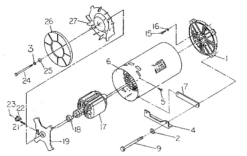 Generator Diagram and Parts List for 8865  Generac Generator