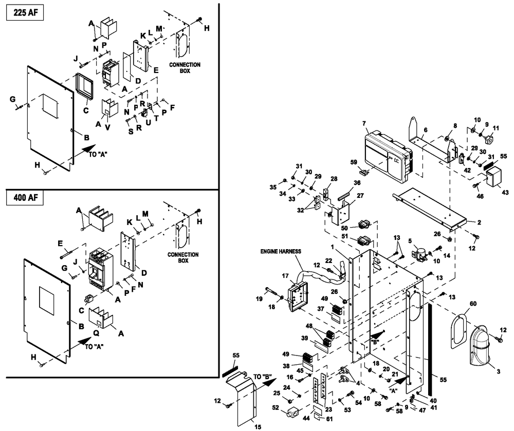 Conbox C2 Cpl Diagram and Parts List for 0055991 (6175130 - 6175133)(2010) Generac Generator