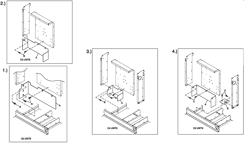 C4 Cb Connection Box Shielding C2/C4 Diagram and Parts List for CT06030ANAN (1808V27725 - 3806V20150)(2008) Generac Generator