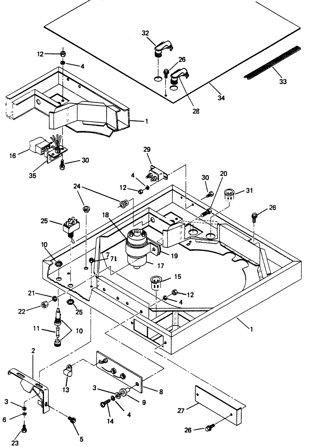 Blower Shroud Diagram and Parts List for 6207-5  Generac Generator