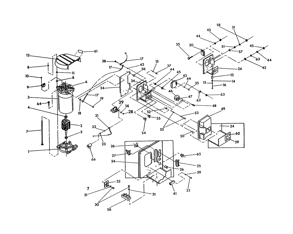 Alternator Diagram and Parts List for 9735-3  Generac Generator
