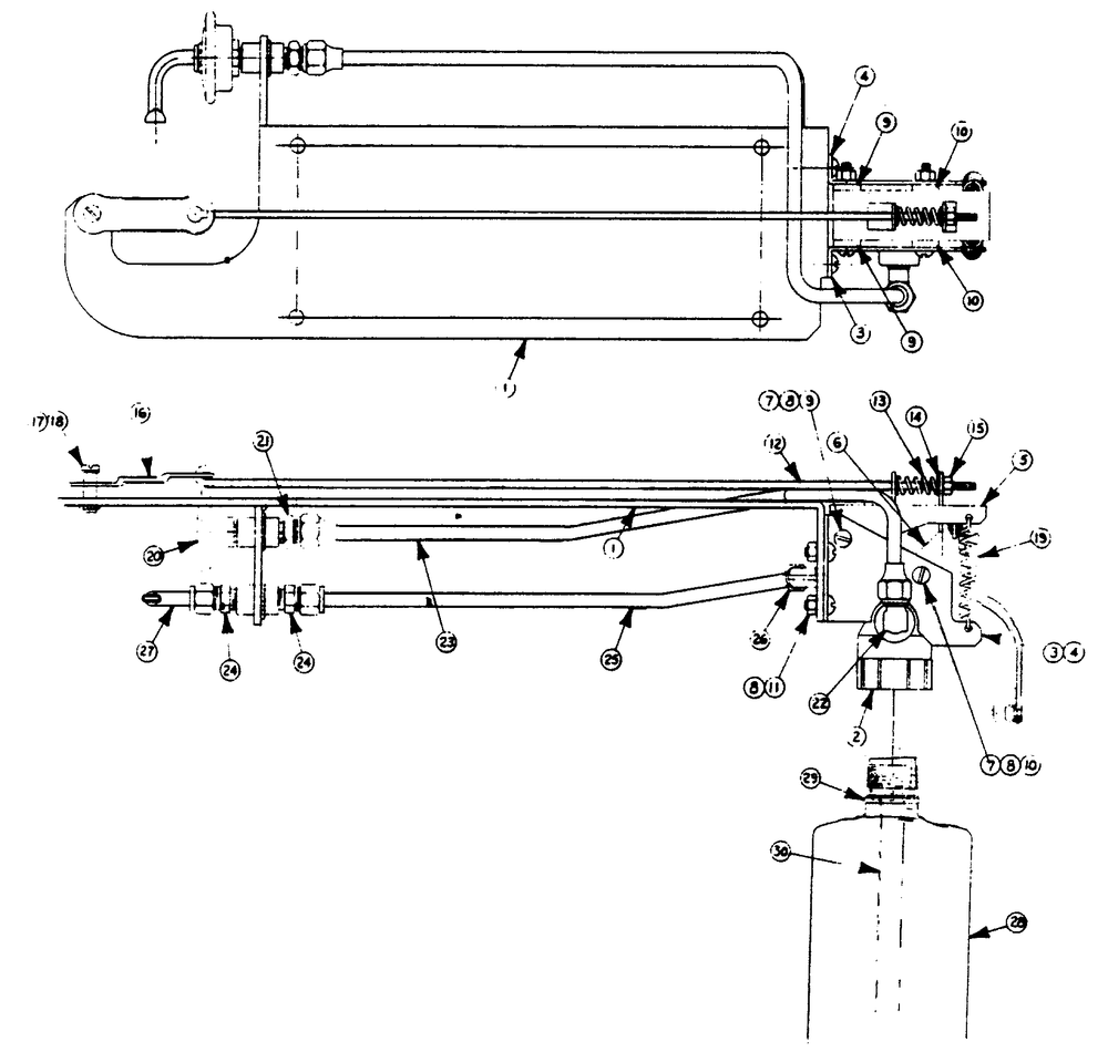 Acc. Fire Extinguisher Diagram and Parts List for 5696-5  Generac Generator