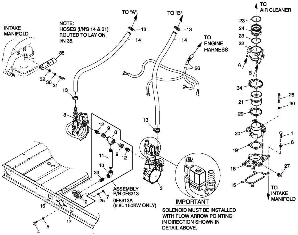 Ev Fuelsys Lpv 6.8 100/130/150 Diagram and Parts List for BT13068GNSN (4608V31106)(2008) Generac Generator