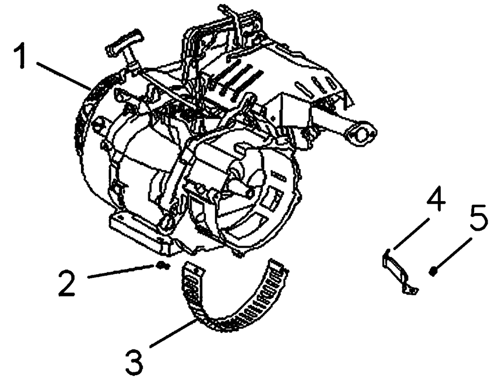Engine Diagram and Parts List for 005941R2 (6746672A)(2016) Generac Generator