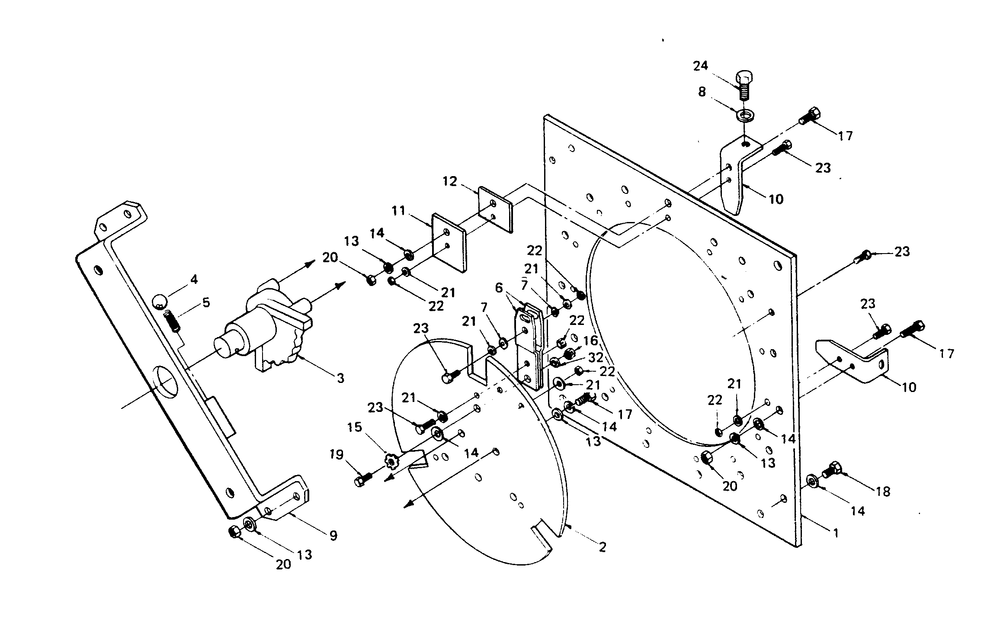 2-Phase Switch Diagram and Parts List for 8364-0  Generac Welder