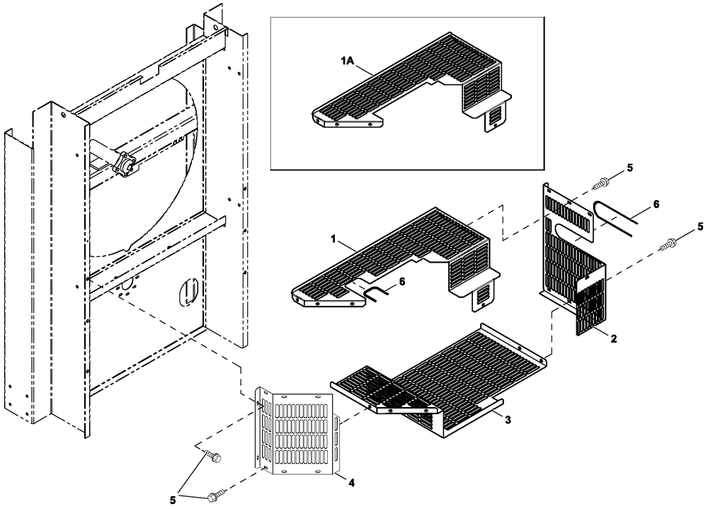 Ev Level One Guarding 2.4l G2 Diagram and Parts List for QT02524ANNNA (6931603 - 7172830)(2012) Generac Generator
