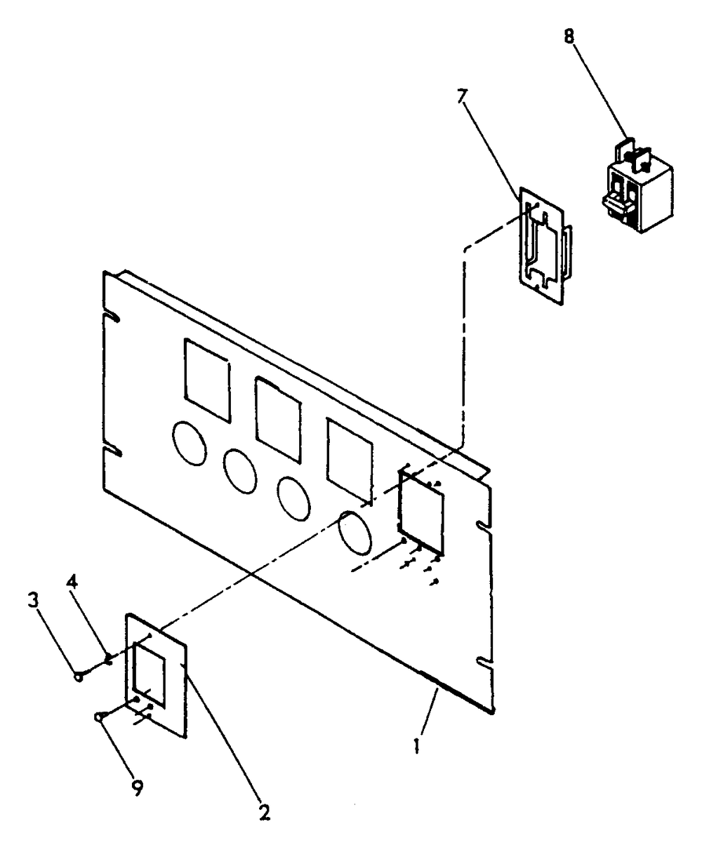 Circuit Breaker Diagram and Parts List for 0845-2  Generac Generator