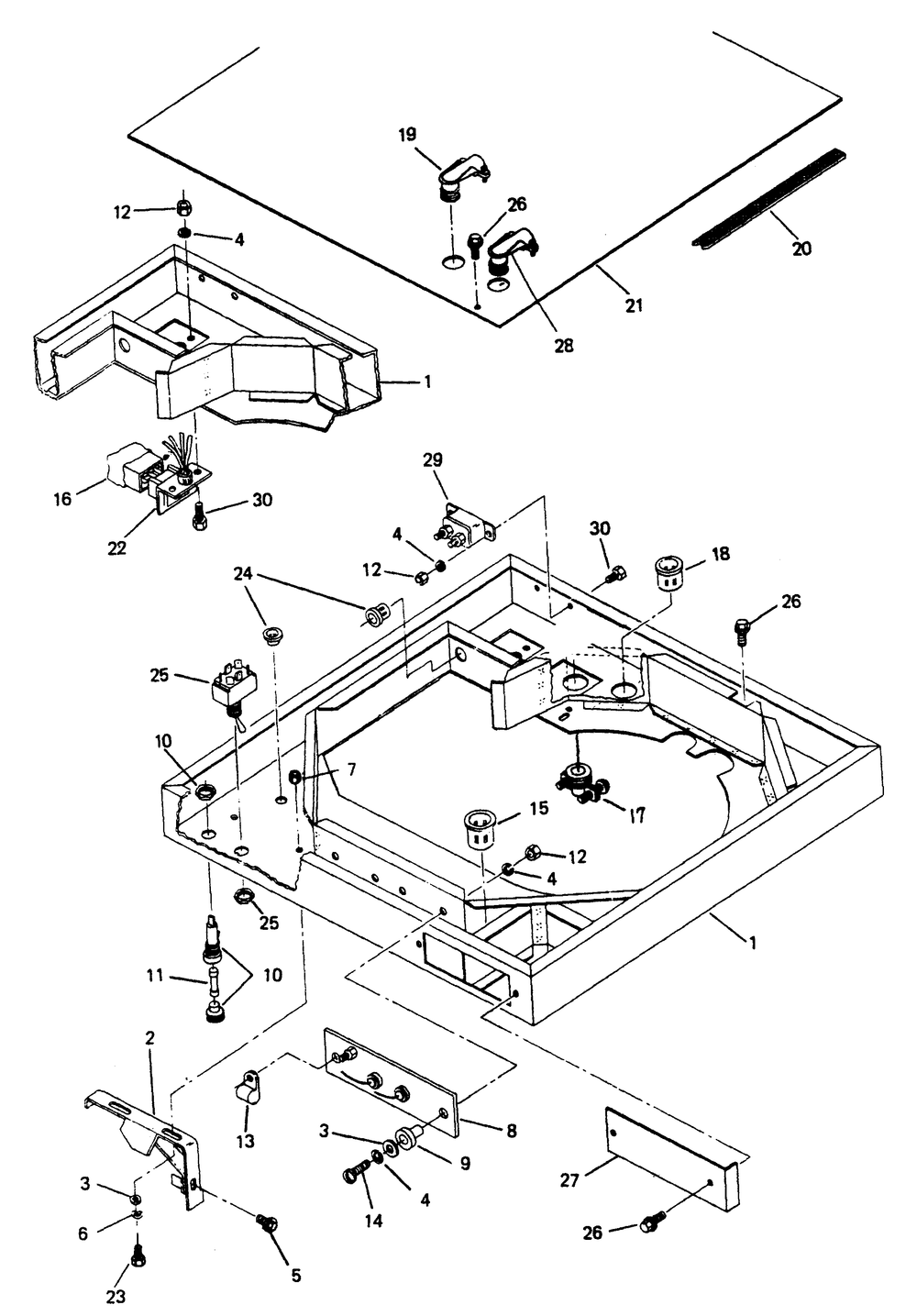 Blower Shroud Diagram and Parts List for 6245-6  Generac Generator