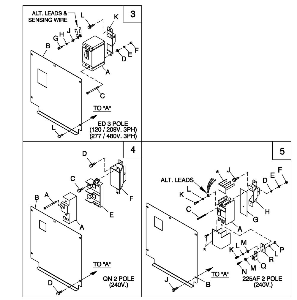 Connection Box C1 Cpl Diagram and Parts List for QT02724ANAN (5041854 - 5046648)(2008) Generac Generator
