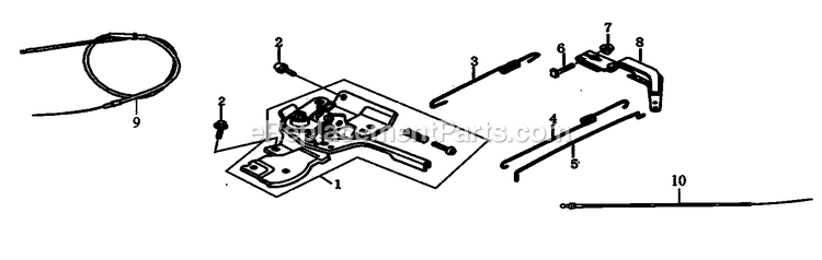 Control Diagram and Parts List for 006412R0 (8107383)(2015) Generac Generator