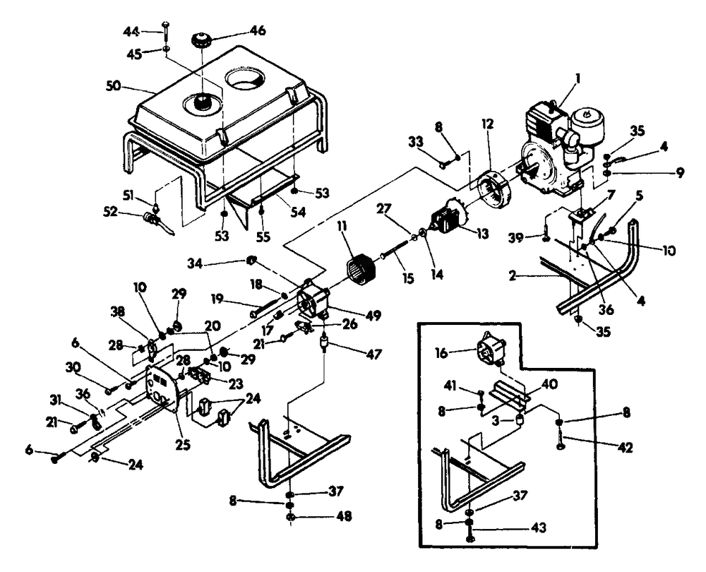 S-4000 Ac Generator No. 69140 Diagram and Parts List for S4000 (5567-1)(5567-1) Generac Generator