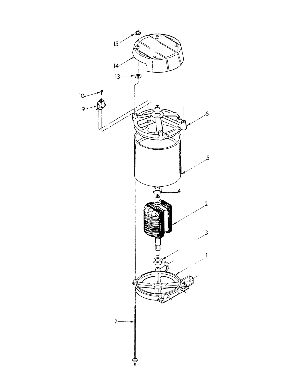 Generator Diagram and Parts List for 9428-2  Generac Generator