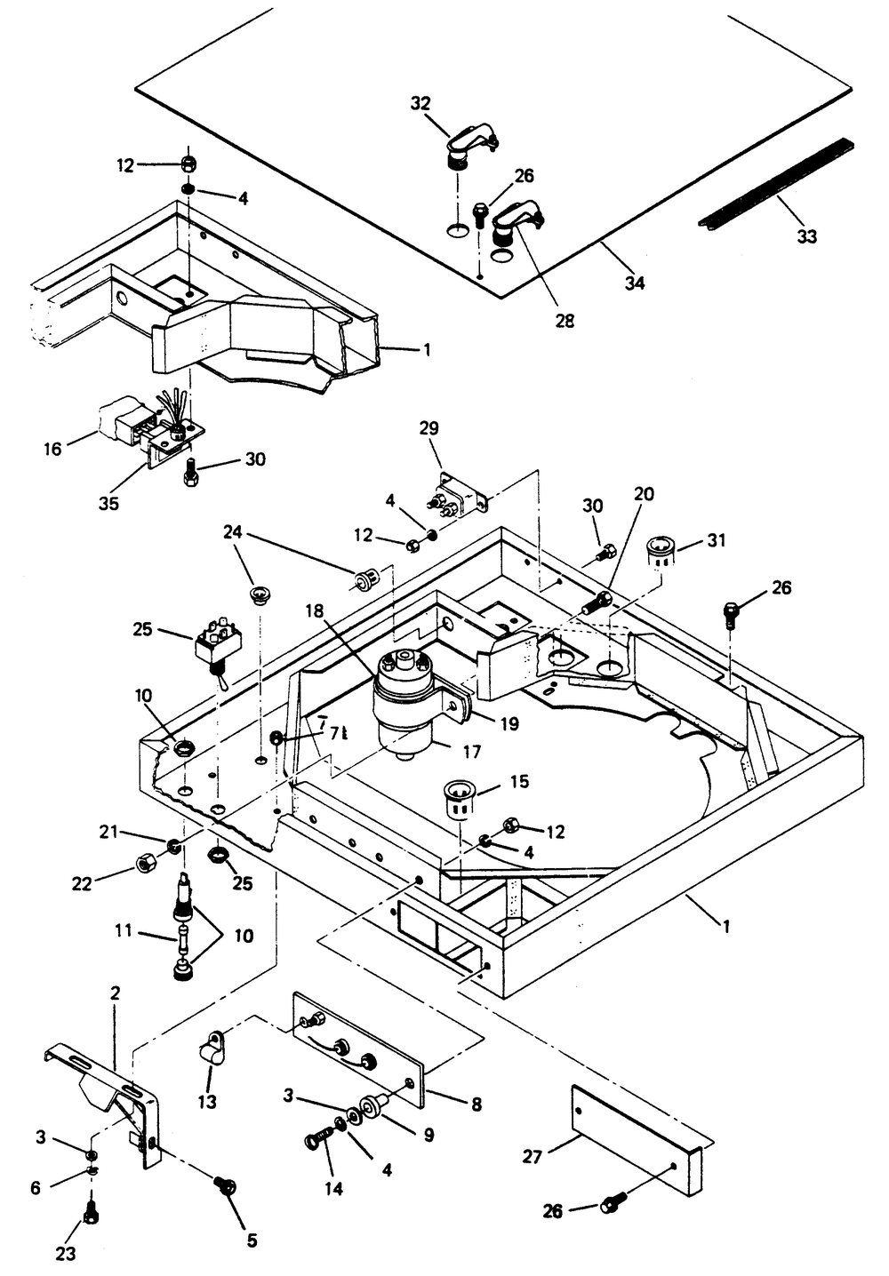 Blower Shroud Diagram and Parts List for 6269-3  Generac Generator