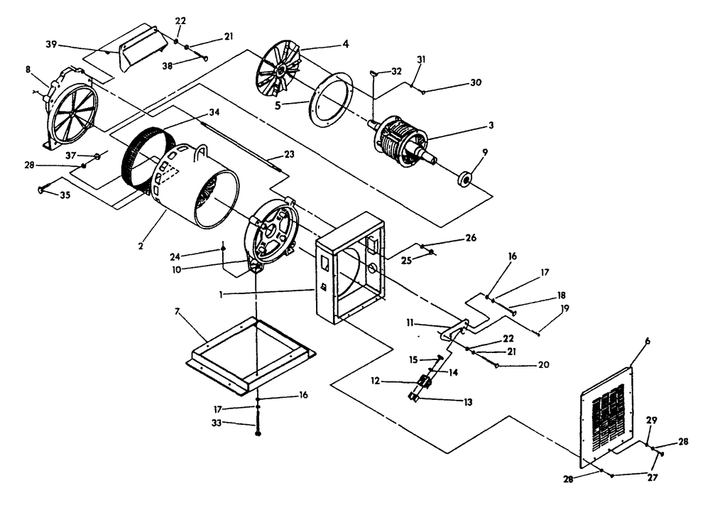 Generator Part 2 Diagram and Parts List for 9564-5  Generac Generator