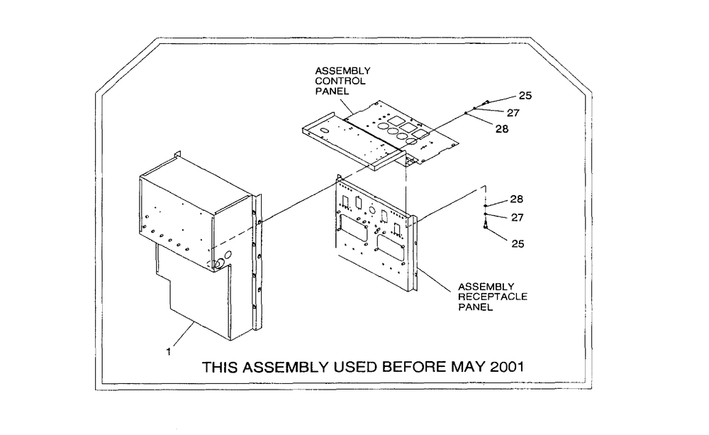 Control Panel (Part 2) Diagram and Parts List for 4058-1  Generac Generator