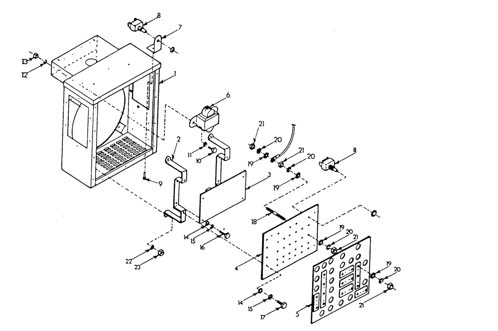 Voltage-Phase Selector Board Diagram and Parts List for 9303-3  Generac Generator