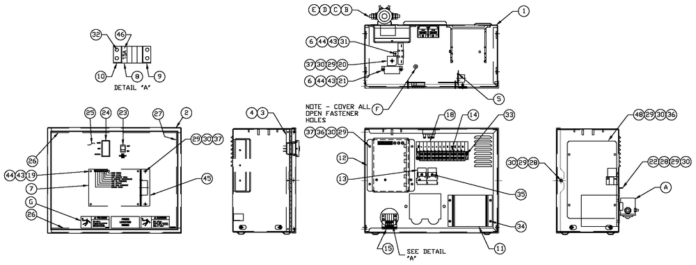 R-200 3600 Rpm 1.6l Diagram and Parts List for QT02016ANAN (4925925 - 5008941)(2008) Generac Generator