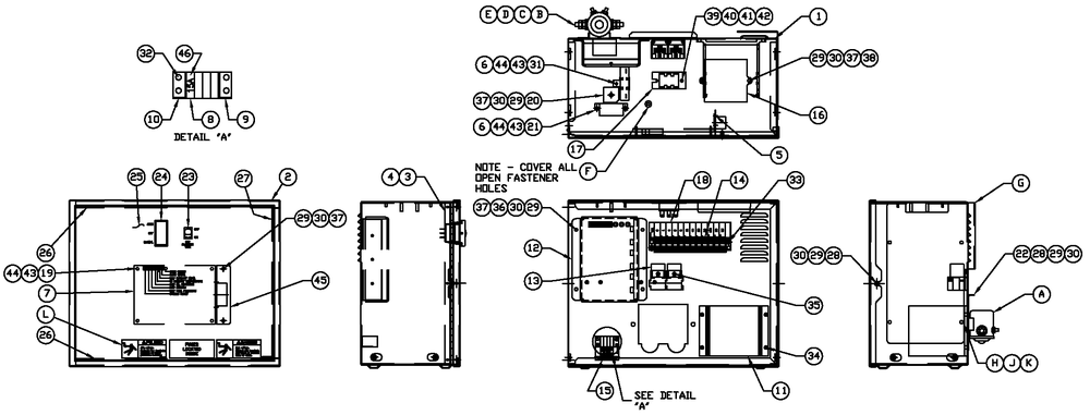 R-200 3600 Rpm 2.4l Diagram and Parts List for 0052621 (4407970 - 4790842)(2007) Generac Generator